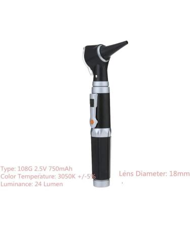 Ohyas Professional Otoscope Diagnosis Kit - LED Portable Ear Cleaner for Family Doctors & ENT Care - 8 Point Endoscope - Ships Internationally - Buy Online on GoSupps.com