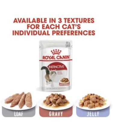 Royal Canin Instinctive Adult Cat Food Gravy Pouch 85g (Pack of 12) Savory meat-based flavor 1.02 kg (Pack of 1) - Buy Online on GoSupps.com