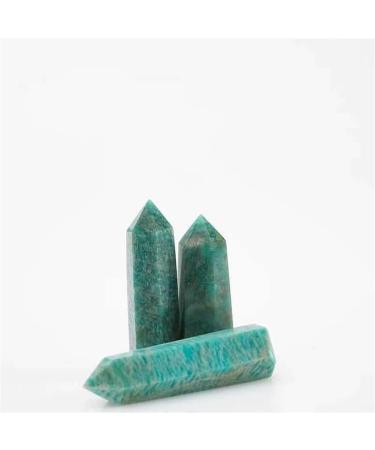 1pc 75mm-85mm Natural Polished Green Stone Point Crystal Suitable for Home Crystals Raw Stones and Minerals - Buy Online on GoSupps.com