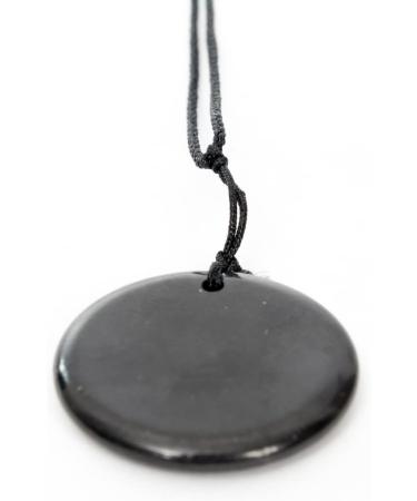 Shungite Pendant - Healing Stone for Chakra & Energy Balancing | Shop Internationally - Buy Online on GoSupps.com