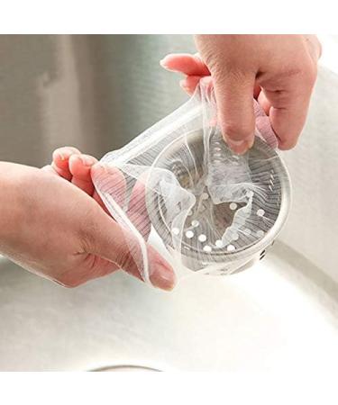 Besuso 200pcs Kitchen Anti-Clogging Sink Filter Dish Washing Sink Drain Residue Filter Garbage Bag Water Cut Bag Kitchen Shower Floor Drainer - Buy Online on GoSupps.com