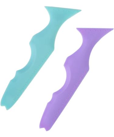 MAGICLULU 6 Pcs Silicone Beauty Ruler Silicone Molds Eyeshadow Eyeliner Stamp Eyeliner Aid Protection Sample - Buy Online on GoSupps.com