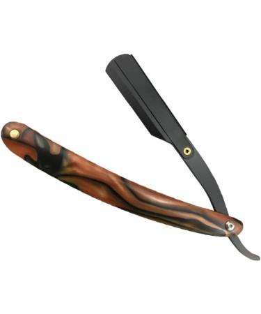 Minkissy 2-in-1 Manual Razor & Cutlery Holder for Men - Safe Metal Eyebrow Knife & Shaving Tool - Buy Online on GoSupps.com