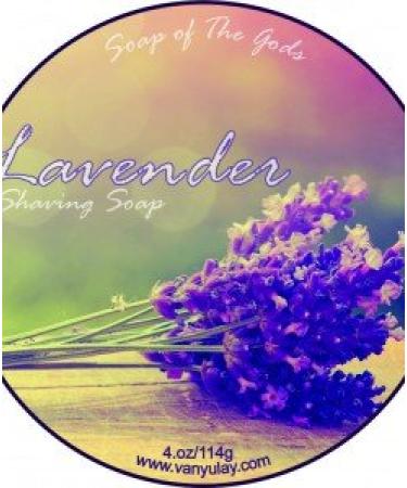 Shaving Soap of the Gods Lavender 4.oz