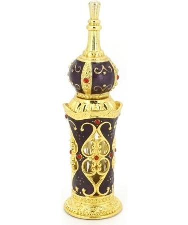 DFJOENVLDKHFE Vintage Patterned Glass Refillable Perfume Bottle Wedding Ladies Gifts (Size : Gold+Pink Red Color : 12ml) - Buy Online on GoSupps.com