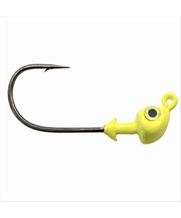 Strike King Saltwater Flats Jig Head Bait Chartreuse 1/4oz