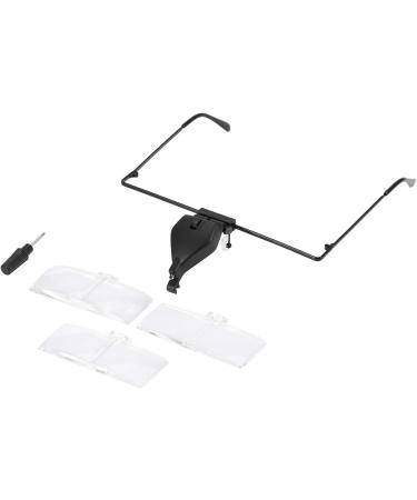 Portable Forehead Magnifier Headband Magnifier 1.5X 2.5X 3.5X LED Eyeglass Magnifier Hands Free Eyelash Extensions with for Reading Crafts s Sewing Full of Stars - Buy Online on GoSupps.com