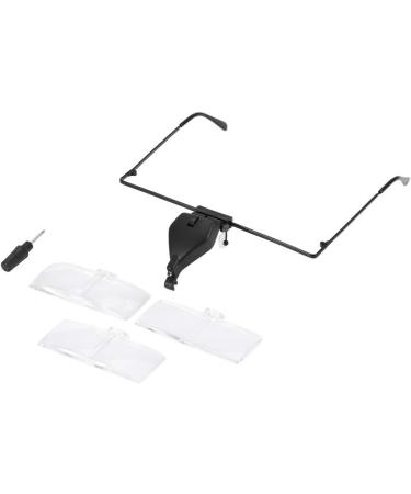 Portable 1.5X 2.5X 3.5X Eyeglass Magnifier Hands Free Head Eyelash Extension LED Headhand ES Magnifier Glasses Eyelash Extensions Kits Eyelash Extensions Ki Full of Stars