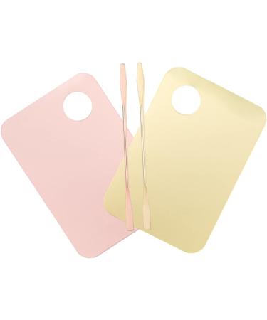 Balacoo 4 Sets Nail Art Palette & Blending Plate - Professional Makeup Mixing Tools for Foundation & Acrylic Art - International Shipping Available - Buy Online on GoSupps.com