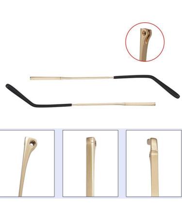 Buy Lubrel Metal Glasses & Spare Parts | 1mm Double Tooth Spacing | Gold Sunglasses Repair | International Shipping Available - Buy Online on GoSupps.com