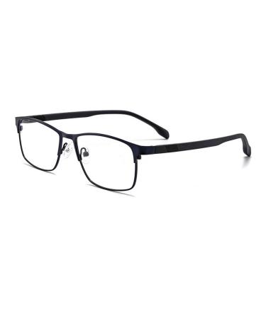 Men's Progressive Multifocal Outdoor Photochromic Reading Glasses Auto-Zoom Sunglasses/UV400 Blue +2.25