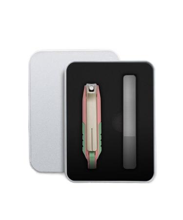 Folding Olecranon Nail Clippers Nail Groove Embedded Nail Nail Scissors Nail File Nail Clippers Manicure Manicure Set/204 (Color : Fenlvse Zhijiaqian2jiantao)
