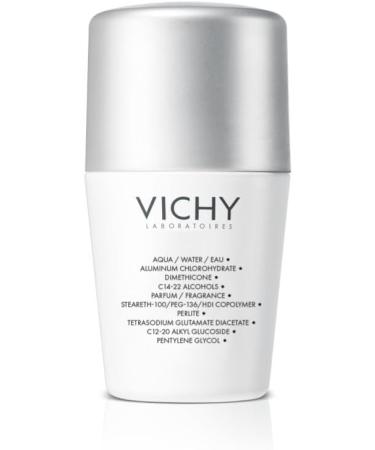 Vichy Invisible Resist D odorant D transpirant 72H Roll-On Transpiration Excessive Anti-Taches & Anti-Irritations Sans Alcool Adapt aux Peaux Sensibles 50ml - Buy Online on GoSupps.com