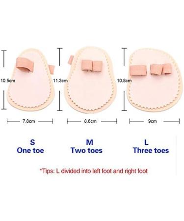 Paris Big Toes Ballenzeh Protector Pads - Thumb Toe Straightener & Separator for Crooked Toes Hammer Toe Pain Relief & Hallux Valgus Correction - Buy Online on GoSupps.com