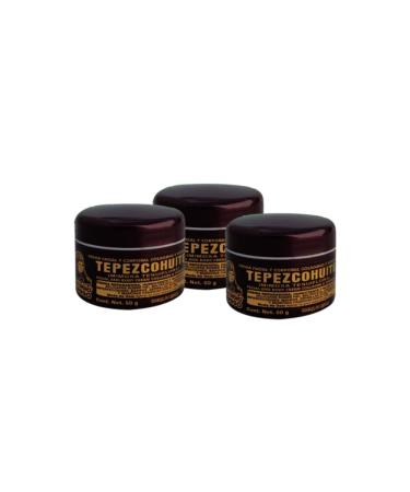 Del Indio Papago (3Pack) Tepezcohuite Night Cream 60gr/ 2.02Fl Oz - Reduce Expression Lines - Clarifies Skin Imperfections