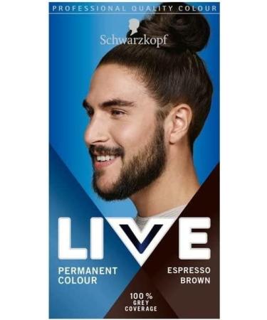 Schwarzkopf LIVE Colour Men Espresso Brown 880 100 ml 880 Espresso Brown - Buy Online on GoSupps.com