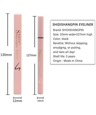 Black Eyeliner Eye Pencil Precision Eyeliner Waterproof Sweatproof Long Lasting - Buy Online on GoSupps.com