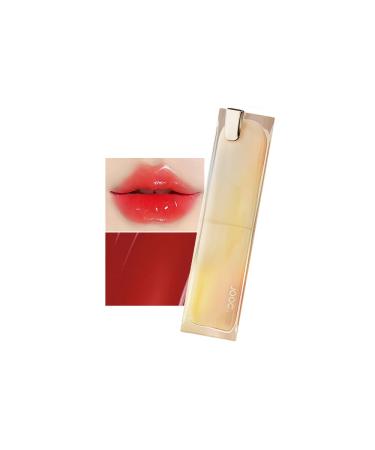 Joocyee Crystal Jelly Mirror Lipstick, Joocyee Glazed Rouge Crystal Jelly Mirror Lipstick, Moisturizing Lip Care, Plumping Moisturizer (521)