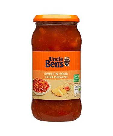 UNCLE BEN'S UNCLE BEN'S Sweet & Sour Extra Pineapple 450g (6 x 450g)