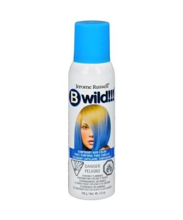 Jerome Russell B Wild Temp'ry Hair Color Spray - Blue 3.5oz