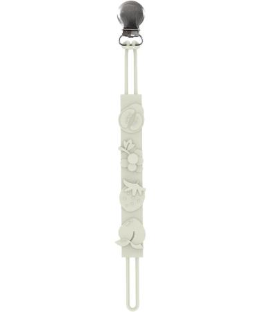 Anximt Baby Pacifier Clip - Silicone Toy Strap & Clip for Car Seats High Chairs Shopping Carts - Gray Multi-Functional Pacifier Chain - Buy Online on GoSupps.com