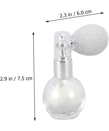 DOITOOL 6 pcs Refillable Spraying Tools Luster Sequins for Highlighter Highlight White Whitex3pcs 7.5x6cmx3pcs - Buy Online on GoSupps.com