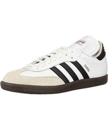 adidas Men's Samba Classic Soccer Shoe 11 White/Black/White