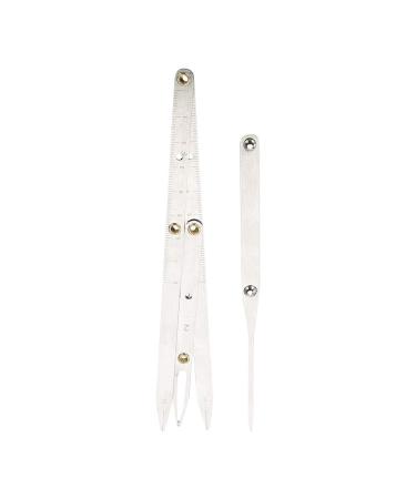 Nofaner Eyebrow Measuring Sliding Ruler - Reusable Makeup Tool for Women & Girls - Buy Online on GoSupps.com