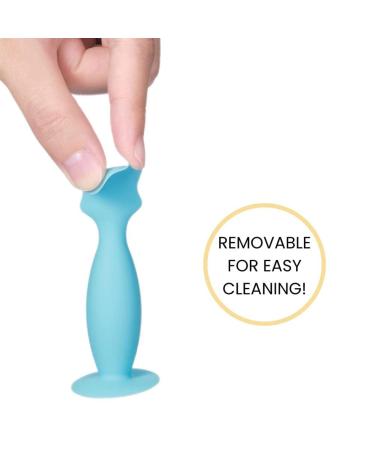 Sharra Diaper Cream Applicator - Silicone Brush for Diaper Rash Relief with Suction Cup | International Shipping Available - Buy Online on GoSupps.com