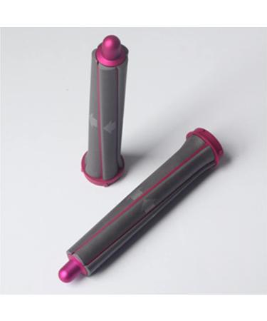 Abhi 5-in-1 Automatic Curling Iron - 30mm Curl Rods & Interchangeable Hair Dryer - Red 190mm - Buy Online on GoSupps.com