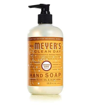 Mrs. Meyer's Holiday & Everyday Liquid Hand Soap Variety Pack â€“ 6 Scents: Iowa Pine, Orange Clove, Peppermint & More - Buy Online on GoSupps.com