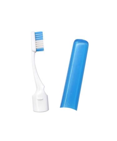 Angzhili Portable Orthodontic Toothbrush Kit - Braces Care Set with Interdental Brush, Dental Wax, Floss, and Travel Case (Blue) - Buy Online on GoSupps.com