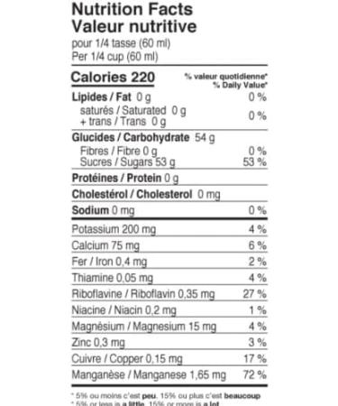 100% Pure Wood Fired Canadian Maple Syrup Amber 1L Farmer to Consumer - Buy Online on GoSupps.com