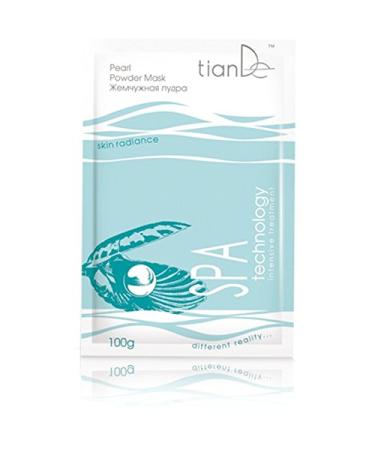 TIANDE mask "pearl powder" 100 g refreshing color shiny healthy skin.