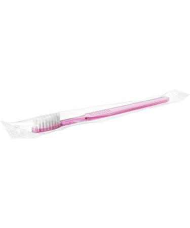 100 TOP BRUSH PLUS Disposable Toothbrushes - Mixed Colors Ultrasoft Bristles by Akzenta | International Shipping Available - Buy Online on GoSupps.com