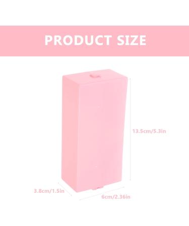Lurrose Box grinding head storage box Nail Manicure supplies professional nail kit nail care kit manicure pedicure kit Nail Drill Holder Nail Bit Holder nail art tools shell Multiple slots - Buy Online on GoSupps.com