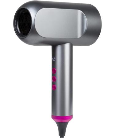 3500W Professional Hair Dryer Electric Dryer Hair Hammer Hairdryer Blow Negative Ion Blue Light Mini Blower Dry Strong Wind (Gray) Gray Red - Buy Online on GoSupps.com