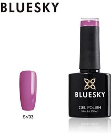 Bluesky Nail Gel Polish PINK MAUVE Crocus Summer Vibes Musk SV03 UV LED Soak (Requires Drying under LED/UV Lamp) - Buy Online on GoSupps.com
