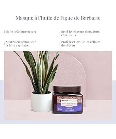 Arganicare | Prickly Pear Range | MAGNIFICIENCE MASK | Prickly Pear | Intensely Hydrates & Strengthens | Shiny Effect | High Protection | All Hair Types | 500mL - Buy Online on GoSupps.com