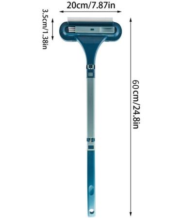 2 in 1 Mesh Cleaner Brush Window Screen Cleaning Brush Multifunctional Screen Brush 2 in 1 Mesh Cleaning Brush Extendable Window Cleaning Tool Wet and Dry Glass Cleaning Brush (Blue) - Buy Online on GoSupps.com