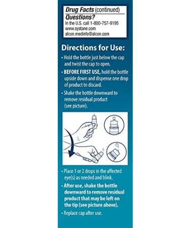 Systane Hydration PF Lubricant Eye Drops 10ml - Hydrating Relief for Dry Eyes - Buy Online on GoSupps.com