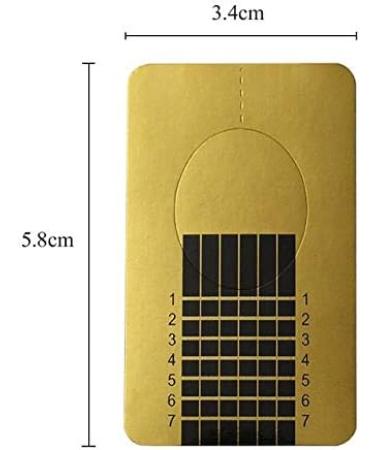 Professional 50 Count Gold MHD Nail Form for Acrylic, Gel, and Art Extensions - Buy Online on GoSupps.com