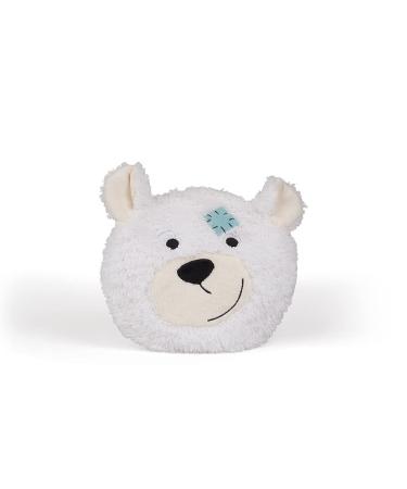 GR NSPECHT Mein Kleiner W rmefreund Polar B r Cherry Stone Heat Cushion with Washable Cover for Children Warming Cuddly Toy for Stomach Pain and Cold (373-V1) Polar Bear