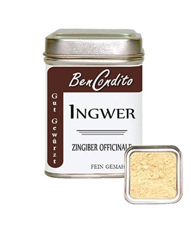 Bencondito I Ginger - Ginger powder finely ground 60 gr. can