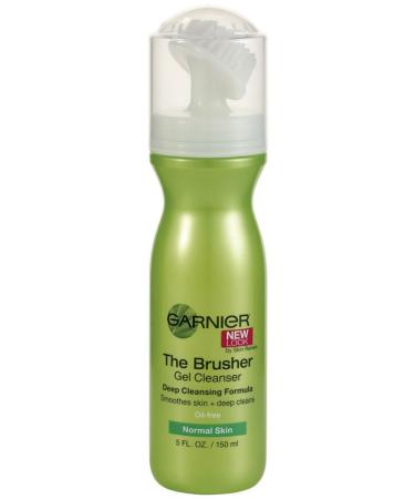 Garnier The Brusher Gel Cleanser Deep Cleansing Formula 5-Fluid Ounces