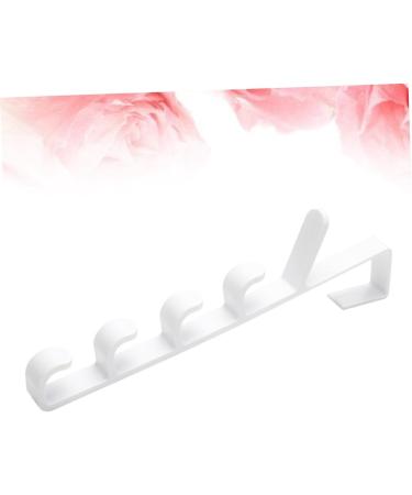 Zerodeko 3pcs 5 Door Hanging Rack Hooks Towel Hook White Multifunction medium White - Buy Online on GoSupps.com