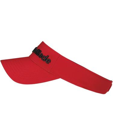 Taylormade Men's Radar Golf Visor 2022 - Red | Stylish & Comfortable | International Shipping Available - Buy Online on GoSupps.com