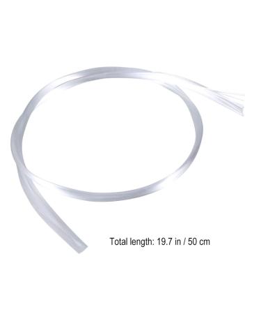 Lurrose Artificial Nail Tips | 50 pcs Brazilian Fiber Optic Nail Expansion & Repair | Premium Glass Fiber Nail Art Design - Buy Online on GoSupps.com