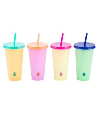 Brumis Imports TAL Color Changing Cup with Lid and Straw 24oz  Solid