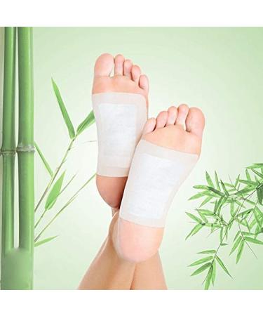 LionSoul Foot Plasters 100Pcs - Detoxify with Bamboo & Tourmaline Foot Pads | International Shipping Available - Buy Online on GoSupps.com